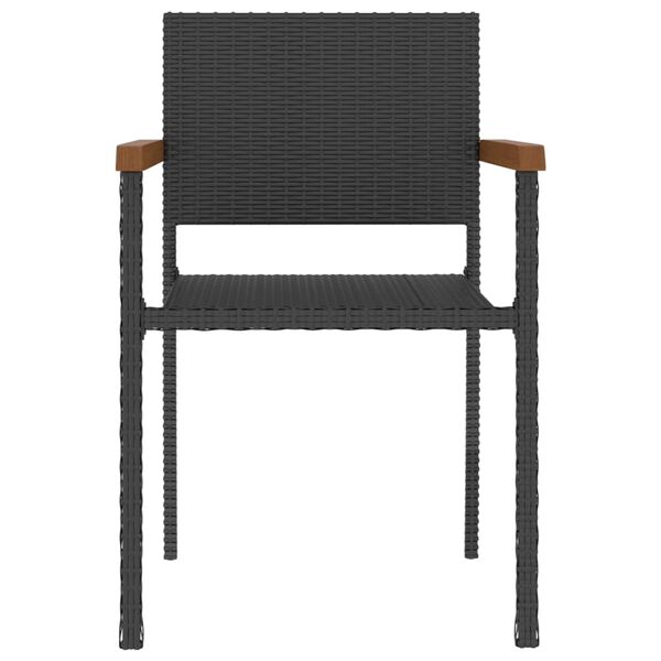 vidaXL &Sigma;&epsilon;&tau; &Tau;&rho;&alpha;&pi;&epsilon;&zeta;&alpha;&rho;ί&alpha;&sigmaf; &Epsilon;&xi;. &Chi;ώ&rho;&omicron;&upsilon; 5 &tau;&epsilon;&mu;. &Mu;&alpha;ύ&rho;&omicron; &alpha;&pi;ό &Sigma;&upsilon;&nu;&theta;&epsilon;&tau;&iota;&kappa;ό &Rho;&alpha;&tau;ά&nu;