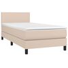 vidaXL &Kappa;&rho;&epsilon;&beta;ά&tau;&iota; Boxspring &mu;&epsilon; &Sigma;&tau;&rho;ώ&mu;&alpha; &Kappa;&alpha;&pi;&omicron;&upsilon;&tau;&sigma;ί&nu;&omicron; 100x200&epsilon;&kappa;.&alpha;&pi;ό &Sigma;&upsilon;&nu;&theta;.&Delta;έ&rho;&mu;&alpha;
