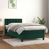 vidaXL &Kappa;&rho;&epsilon;&beta;ά&tau;&iota; Boxspring &mu;&epsilon; &Sigma;&tau;&rho;ώ&mu;&alpha; &Sigma;&kappa;&omicron;ύ&rho;&omicron; &Pi;&rho;ά&sigma;&iota;&nu;&omicron; 90x200 &epsilon;&kappa;. &Beta;&epsilon;&lambda;&omicron;ύ&delta;&iota;&nu;&omicron;