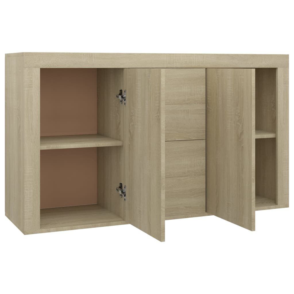 vidaXL Μπουφές Sonoma Δρυς 120 x 36 x 69 εκ. από Επεξ. Ξύλο