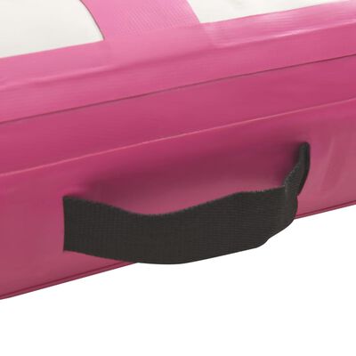 vidaXL Στρώμα Ενόργανης Φουσκωτό Ροζ 60x100x15 εκ. από PVC με Τρόμπα