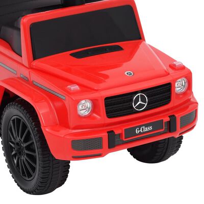 vidaXL Περπατούρα Αυτοκίνητο με Λαβή Mercedes-Benz G63 Κόκκινο
