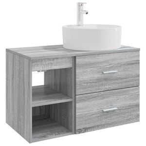 vidaXL &Sigma;&epsilon;&tau; &Epsilon;&pi;ί&pi;&lambda;&omega;&nu; &Mu;&pi;ά&nu;&iota;&omicron;&upsilon; 2 pcs &Gamma;&kappa;&rho;&iota; Sonoma &Epsilon;&pi;&epsilon;&xi;&epsilon;&rho;&gamma;&alpha;&sigma;&mu;έ&nu;&omicron; &Xi;ύ&lambda;&omicron;