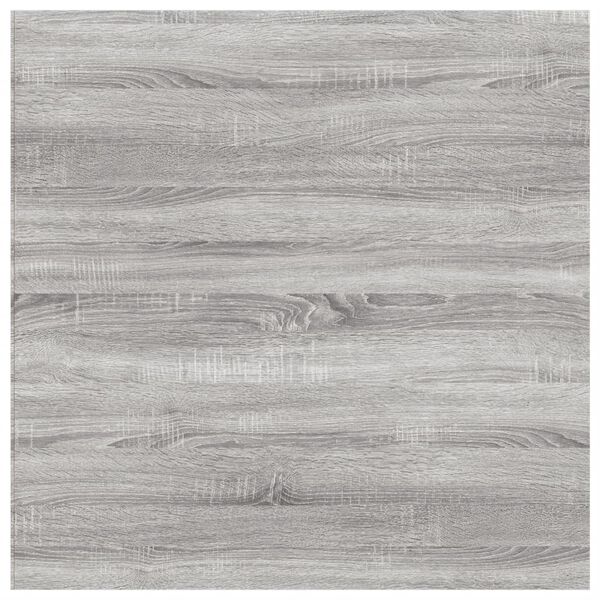vidaXL Ράφια Τοίχου 4 τεμ. Γκρι Sonoma 40x40x1,5 εκ. Επεξεργ. Ξύλο