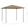 vidaXL Κιόσκι Taupe 3 x 3 x 2,6 μ. 160 γρ./μ²