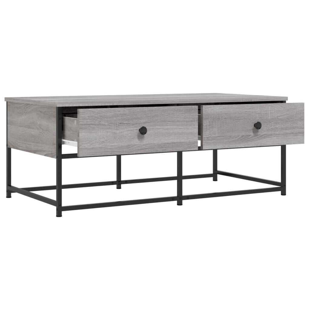 vidaXL Τραπεζάκι Σαλονιού Γκρι Sonoma 100x51x40 εκ. Επεξεργασμένο Ξύλο
