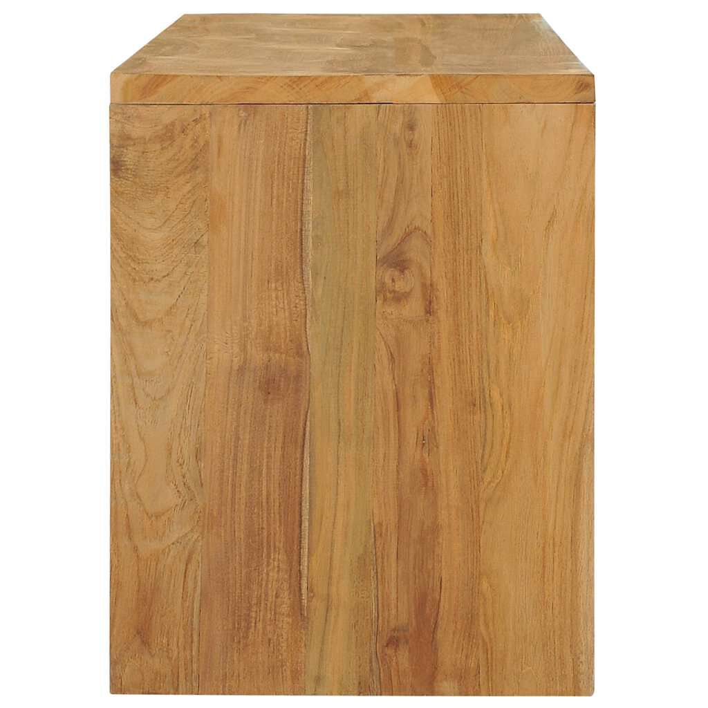 vidaXL Έπιπλο Τηλεόρασης 100 x 35 x 45 εκ. από Μασίφ Ξύλο Teak