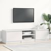vidaXL Έπιπλο Τηλεόρασης Λευκό 140 x 40 x 35,5 εκ. από Επεξ. Ξύλο