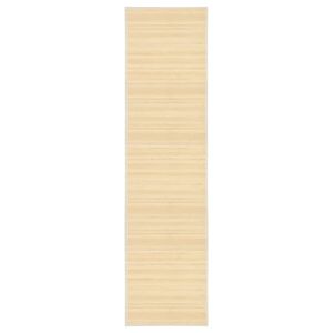 vidaXL Χαλί Φυσικό Χρώμα 80 x 300 εκ. από Μπαμπού