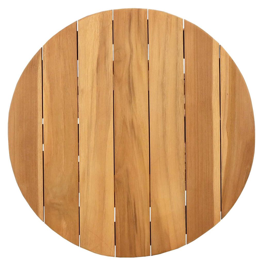 vidaXL Τραπέζι Κήπου Ø50x49.5 εκ. Μασίφ Ξύλο Teak