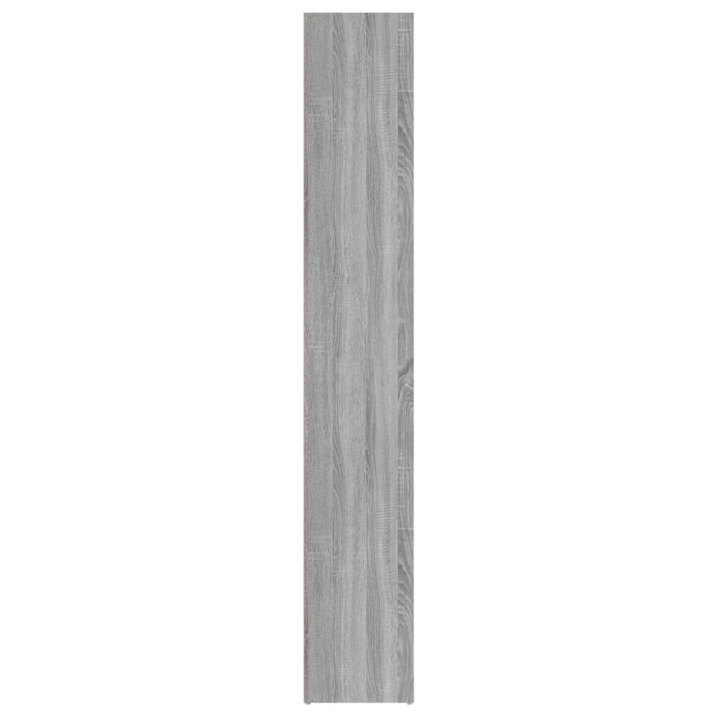 vidaXL Βιβλιοθήκη Γκρι Sonoma 40 x 30 x 189 εκ. από Επεξεργασμένο Ξύλο