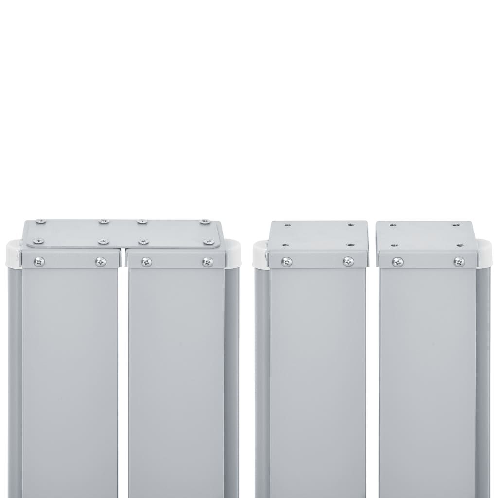 vidaXL Σκίαστρο Πλαϊνό Συρόμενο Ανθρακί 120 x 600 εκ.