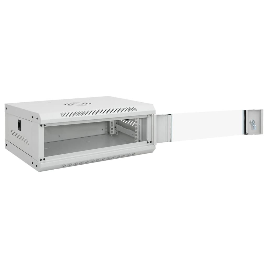 vidaXL Καμπίνα Δικτύου Επιτοίχια 4U 19'' IP20 53x40x21 εκ.