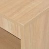 vidaXL Τραπέζι Μπαρ με Ράφι Χρώμα Δρυός 110 x 50 x 103 εκ.