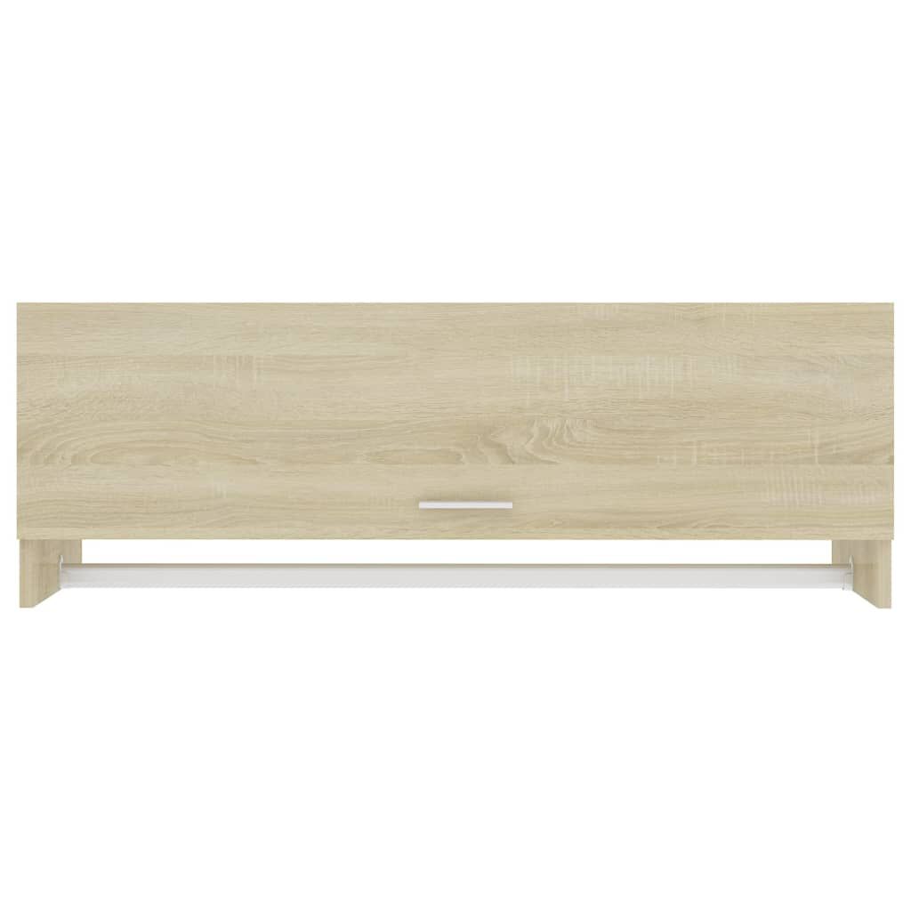vidaXL Ντουλάπα Sonoma Δρυς 100 x 32,5 x 35 εκ. από Επεξ. Ξύλο