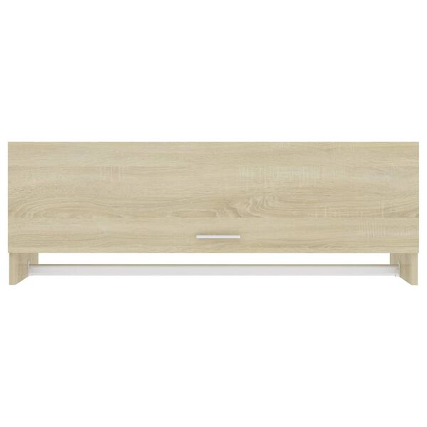 vidaXL Ντουλάπα Sonoma Δρυς 100 x 32,5 x 35 εκ. από Επεξ. Ξύλο
