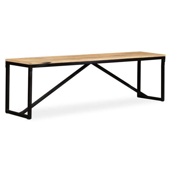 vidaXL Πάγκος 160 x 35 x 45 εκ. από Μασίφ Ξύλο Μάνγκο
