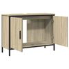 vidaXL Ντουλάπι Νιπτήρα Μπάνιου Sonoma Δρυς 80x30x60 εκ. Επεξ. Ξύλο