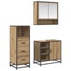 vidaXL &Sigma;&epsilon;&tau; &Epsilon;&pi;ί&pi;&lambda;&omega;&nu; &Mu;&pi;ά&nu;&iota;&omicron;&upsilon; 3 &tau;&mu;&chi;. Artisan Oak 65 x 33 x 60 &epsilon;&kappa;