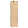 vidaXL Ντουλάπι Αποθήκευσης Στενό Δρυς 50x42,5x225 εκ. Επεξεργ. Ξύλο