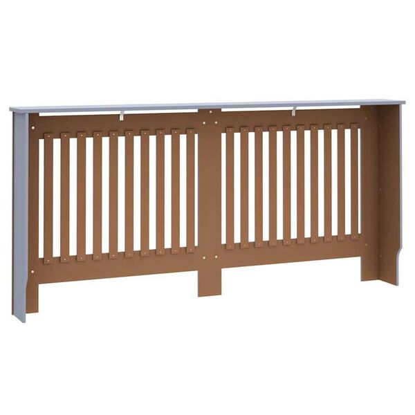 vidaXL Καπάκι Καλοριφέρ 2 pcs Γκρι 172 x 19 x 81.5 cm