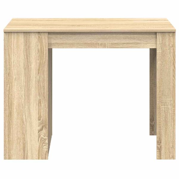 vidaXL Γραφείο με συρτάρι και ράφι Δρυς sonoma 102x62x77,5 cm