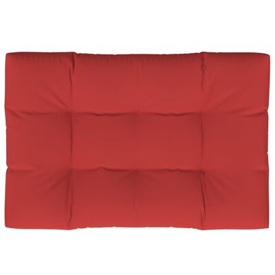 vidaXL Μαξιλάρι Καναπέ Παλέτας Κόκκινο 120 x 80 x 10 εκ.