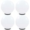 vidaXL &Phi;&omega;&tau;&iota;&sigma;&tau;&iota;&kappa;ά &Mu;&pi;ά&lambda;&alpha; LED 4 &tau;&epsilon;&mu;. &Sigma;&phi;&alpha;&iota;&rho;&iota;&kappa;ά 40 &epsilon;&kappa;. &Alpha;&kappa;&rho;&upsilon;&lambda;&iota;&kappa;ά (PMMA)