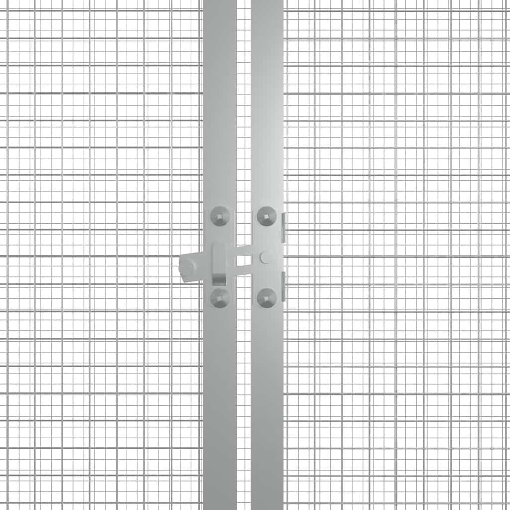vidaXL Κοτέτσι - Κλουβί Ανθρακί 200x91x100 εκ. από Γαλβανισμένο Χάλυβα