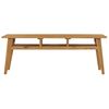 vidaXL Έπιπλο Τηλεόρασης 120 x 35 x 45 εκ. από Μασίφ Ξύλο Teak
