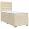 vidaXL &Kappa;&rho;&epsilon;&beta;ά&tau;&iota; box spring &mu;&epsilon; &sigma;&tau;&rho;ώ&mu;&alpha; &Kappa;&rho;&epsilon;&mu; 90 x 200 cm Ύ&phi;&alpha;&sigma;&mu;&alpha;