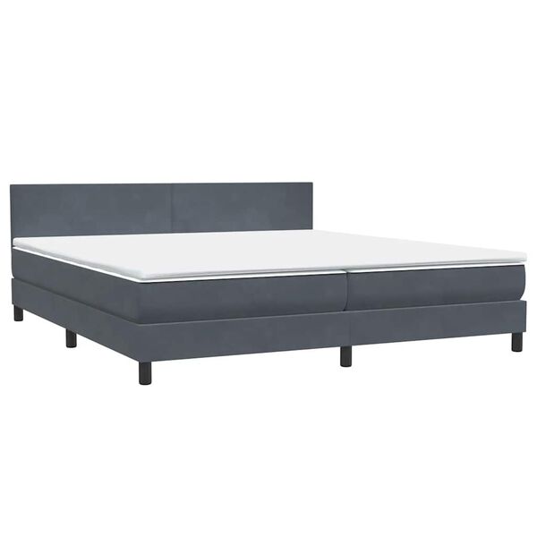 vidaXL &Kappa;&rho;&epsilon;&beta;ά&tau;&iota; Boxspring &mu;&epsilon; &Sigma;&tau;&rho;ώ&mu;&alpha; &Sigma;&kappa;&omicron;ύ&rho;&omicron; &Gamma;&kappa;&rho;&iota; 180x210 &epsilon;&kappa;. &Beta;&epsilon;&lambda;&omicron;ύ&delta;&iota;&nu;&omicron;