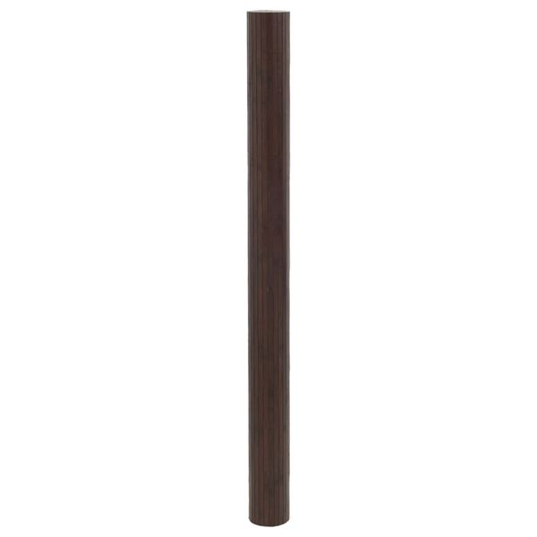 vidaXL Διαχωριστικό Δωματίου Σκούρο Καφέ 165 x 600 εκ. από Μπαμπού