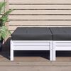 vidaXL Μαξιλάρι Παλέτας Ανθρακί 60x60x9,5 εκ. Ύφασμα Oxford