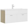White_and_sonoma_oak