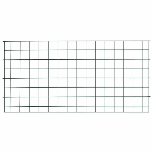 vidaXL Σετ φράχτη για λιμνούλες 5 pcs Πράσινο 100 x 50 cm Ατσάλι