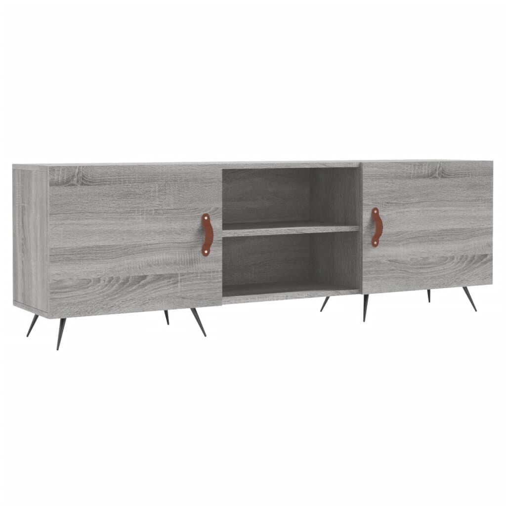 vidaXL Έπιπλο Τηλεόρασης Γκρι Sonoma 150x30x50 εκ. από Επεξεργ. Ξύλο