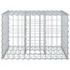 vidaXL &Alpha;&nu;&alpha;&sigma;&eta;&kappa;&omega;&mu;έ&nu;&omicron; &kappa;&rho;&epsilon;&beta;ά&tau;&iota; gabion &Alpha;&sigma;&eta;&mu;ί 60 x 60 x 40 cm