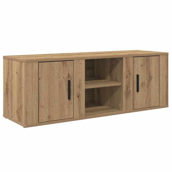 vidaXL &Nu;&tau;&omicron;&upsilon;&lambda;ά&pi;&iota; TV Artisan Oak 100 x 31,5 x 35 &epsilon;&kappa; &Epsilon;&pi;&epsilon;&xi;&epsilon;&rho;&gamma;&alpha;&sigma;&mu;έ&nu;&omicron; &xi;ύ&lambda;&omicron;