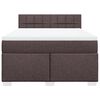 vidaXL &Kappa;&rho;&epsilon;&beta;ά&tau;&iota; Boxspring &mu;&epsilon; &Sigma;&tau;&rho;ώ&mu;&alpha; &Sigma;&kappa;&omicron;ύ&rho;&omicron; &Kappa;&alpha;&phi;έ 140x200 &epsilon;&kappa; &Upsilon;&phi;&alpha;&sigma;&mu;ά&tau;&iota;&nu;&omicron;