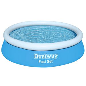 Bestway &Pi;&iota;&sigma;ί&nu;&alpha; &Phi;&omicron;&upsilon;&sigma;&kappa;&omega;&tau;ή &Sigma;&tau;&rho;&omicron;&gamma;&gamma;&upsilon;&lambda;ή Fast Set &Mu;&pi;&lambda;&epsilon; 183 x 51 &epsilon;&kappa;.