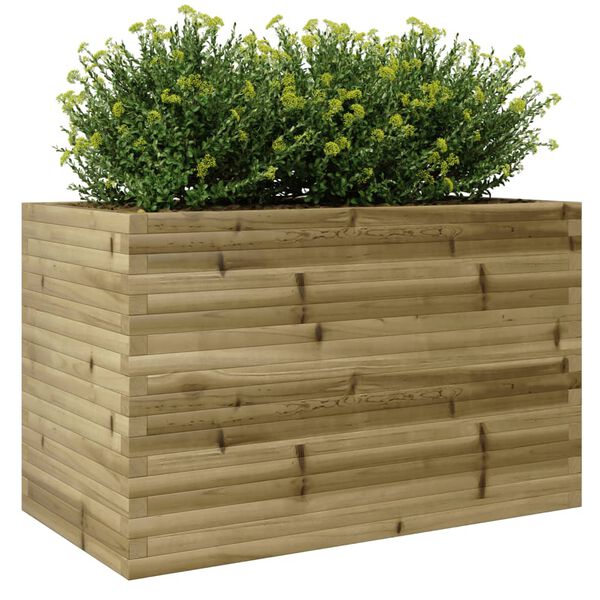 vidaXL Ζαρντινιέρα Κήπου 110x60x68,5 εκ. από Εμποτισμένο Ξύλο Πεύκου