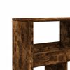 vidaXL Βιβλιοθήκη Καπνιστή Δρυς 100x33x187,5εκ. από Επεξεργασμένο Ξύλο