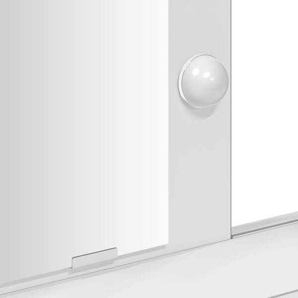 vidaXL Τραπέζι περιποίησης Λευκό 79 x 41 x 140 εκ. Επεξεργασμένο ξύλο