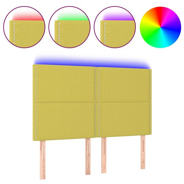 vidaXL &Kappa;&epsilon;&phi;&alpha;&lambda;ά&rho;&iota; &Kappa;&rho;&epsilon;&beta;&alpha;&tau;&iota;&omicron;ύ LED &Pi;&rho;ά&sigma;&iota;&nu;&omicron; 144x5x118/128 &epsilon;&kappa;. &Upsilon;&phi;&alpha;&sigma;&mu;ά&tau;&iota;&nu;&omicron;