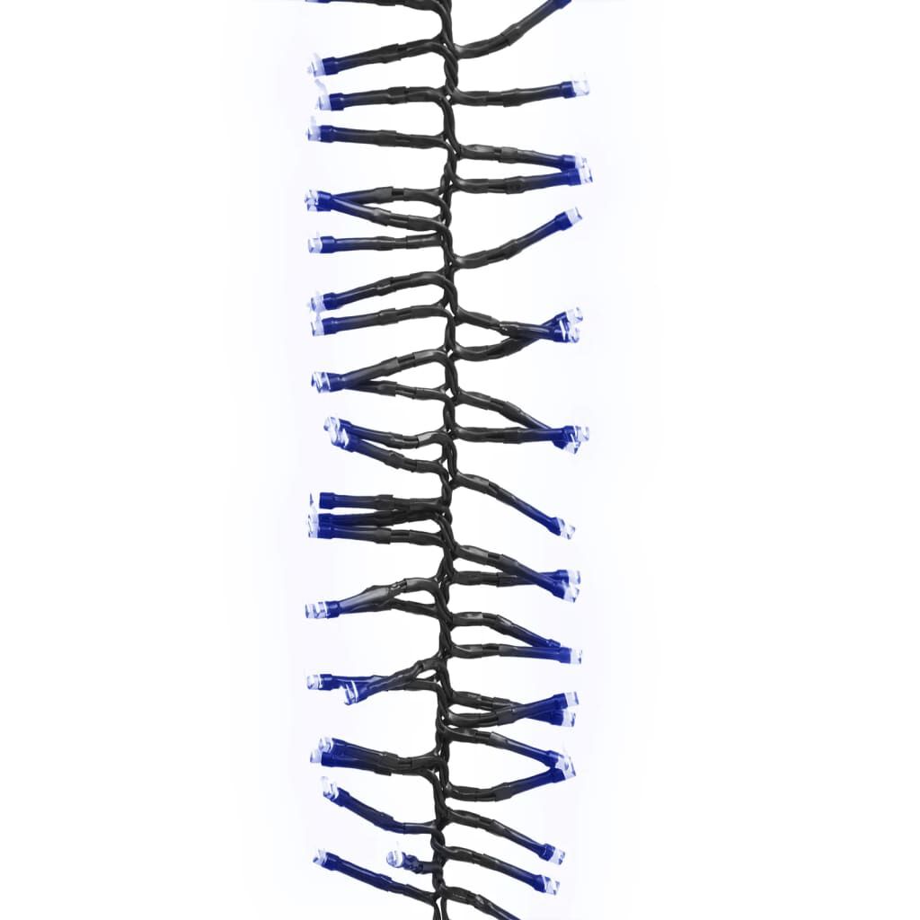 vidaXL Φωτάκια Cluster με 1000 LED Μπλε 11 μ. από PVC