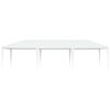 vidaXL Τέντα Εκδηλώσεων Λευκή 4 x 9 μ.