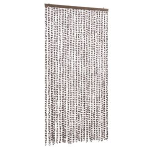 vidaXL &Sigma;ή&tau;&alpha; &Epsilon;&nu;&tau;ό&mu;&omega;&nu; Taupe / &Lambda;&epsilon;&upsilon;&kappa;ό 100 x 230 &epsilon;&kappa;. &alpha;&pi;ό &Sigma;&epsilon;&nu;ί&lambda;