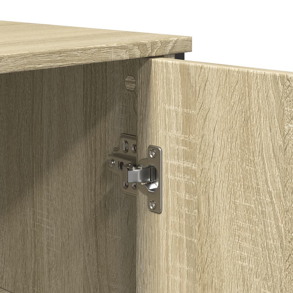 vidaXL Μπουφές Sonoma Δρυς 78x35,5x74,5 εκ. από Επεξεργασμένο Ξύλο