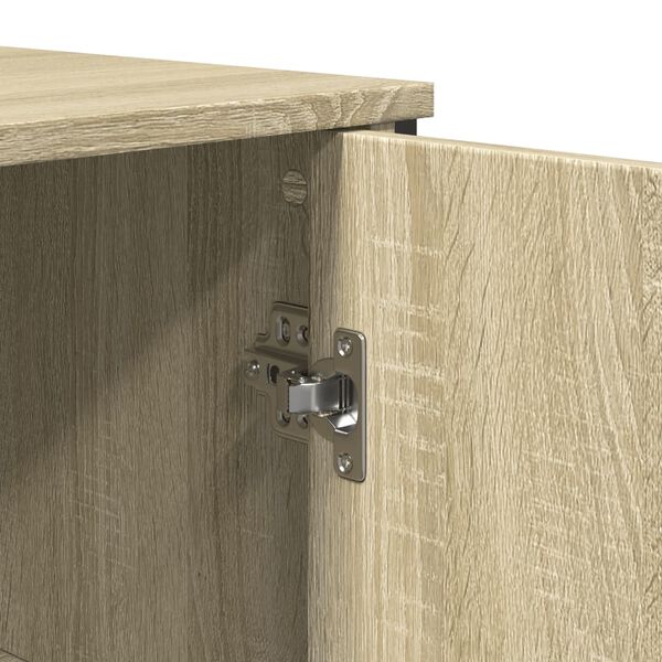 vidaXL Μπουφές Sonoma Δρυς 78x35,5x74,5 εκ. από Επεξεργασμένο Ξύλο